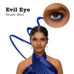 Clumsy Cat Eyes Kajal Pencil for Women - Enriched with Almond Oil & Vitamin E | Long Lasting, Smudge Proof & Waterproof | 24 Hrs Stay Long Smooth & Soft | Use as Kajal or Eyeliner Evil Eye (blue) - Image 4
