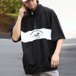 Jump Cuts || Mens || Printed || Half Zipper || Polo Neck || 3/4th Sleeve || Cotton Blend || Polo T-Shirt - Image 3