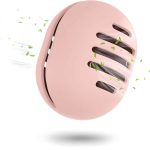 Hian Silicone Makeup Sponge Holder for Travel, Double-Sided Breathable & Shatterproof Beauty Blender Case for Women & Girls, Cosmetic Storage for Sponges Sponge Holder (Pink Color)