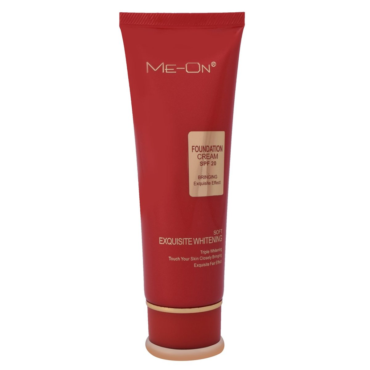 ME-ON Exquisite Whitening Cream Foundation Full Coverage For All Skin Type, Natural Finish (Shade 01 - Ivory) - Image 2