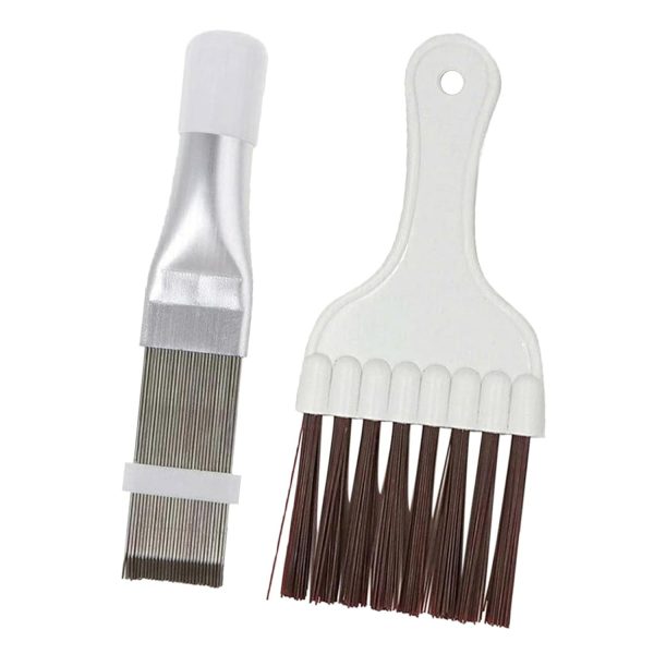 THE STYLE SUTRA® Air Conditioner Fin Comb Condenser Radiator Straightener Clean Repair Tool | 1 Piece Fin Comb 1 Piece Air Conditioner Condenser Brush