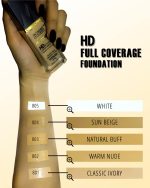 INSHINE Full Coverage HD Studio Base Foundation Full Coverage Liquid Foundation And Absorbs Oil - Image 4
