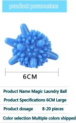 NAMRTA Traders Corona Washing Matchine Ball Washer Balls,Reusable Tangle-Free Eco-Friendly Laundry Scrubbing Balls,Solid Colorful Laundry Washing Balls Enhance Your Machine Cleaning Power (15Pcs) - Image 2