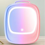 ARTISOUL® Skincare Fridge 6L with Led Makeup Mirror Mini Fridge for Food Skincare Pink Car Home Use | Major Appliances | Refrigerators & Freezers | Mini Fridges - Image 8