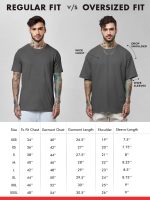 The Souled Store No Social Battery Men and Boys Short Sleeve Round Neck Maroon Graphic Printed Cotton Oversized T-Shirts - Image 6