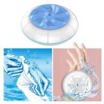 ILSMYSUTRA Ultrasonic Turbine Washing Machine Mini Tub Laundry Washer for Dorms Blue|Home & Garden | Washing Machines - Image 8