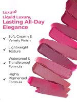 Insight Cosmetics No Smudge Lip Color |Matte Texture|12Hrs Waterproof|True Color|Smudge Proof |Paraben Free |100% Veg |Longwear, 4g(LG49-07) - Image 2