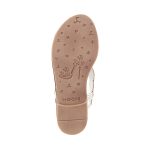 Mochi Women's Faux Leather Gold Toned Fashion Sandals - Image 4