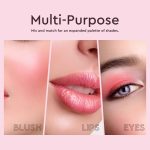 C2P Pro 12 Shades Pop Lipstick Palette Coral Crush 42g | Matte Creamy Lip Color Kit for Women | Waterproof Smudge-Proof Long Lasting Highly Pigmented Lip Makeup Palette - Image 5