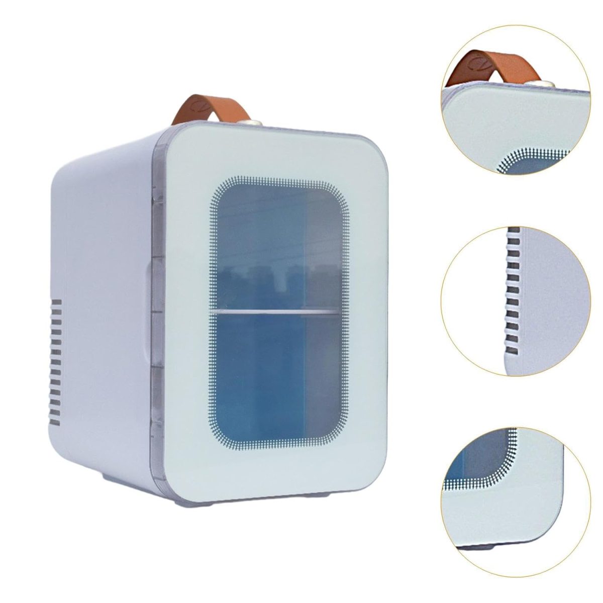 ARTISOUL® Personal Makeup Fridge Mini Portable Personal Fridge for Food Dorm Cosmetics | Major Appliances | Refrigerators & Freezers | Mini Fridges - Image 6