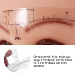 ITT Eyebrow Ruler, 10 PCS Eyebrow Ruler Makeup Sticker Makeup Adhesive Eyebrow Sticker - Image 4