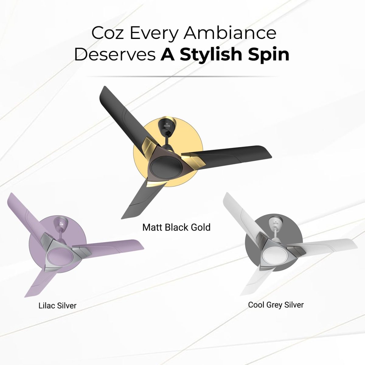 Polycab Aereo Plus Star Rated, 1200mm Ceiling Fan For Home | High Speed & Air Delivery | Saves Up To 33% Electricity, 100% Copper, Rust-Proof Blades, 52 Watt【Matt Black Choclate Gold】 - Image 5