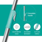 Spotzero By Milton Stainless Steel Spin Mop Rod with Extendable Handle Without Head & Refill,Silver - Image 2