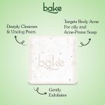 BAKE 2% Salicylic Acid Soap (2 pcs) Scrub Treatment with Niacinamide for Body & Back Acne, Reduces Strawberry Legs | Fades Dark Spots | Non Drying Formula | Soap For Men & Women | 100g x 2 (100 g (Pack of 2)) - Image 3