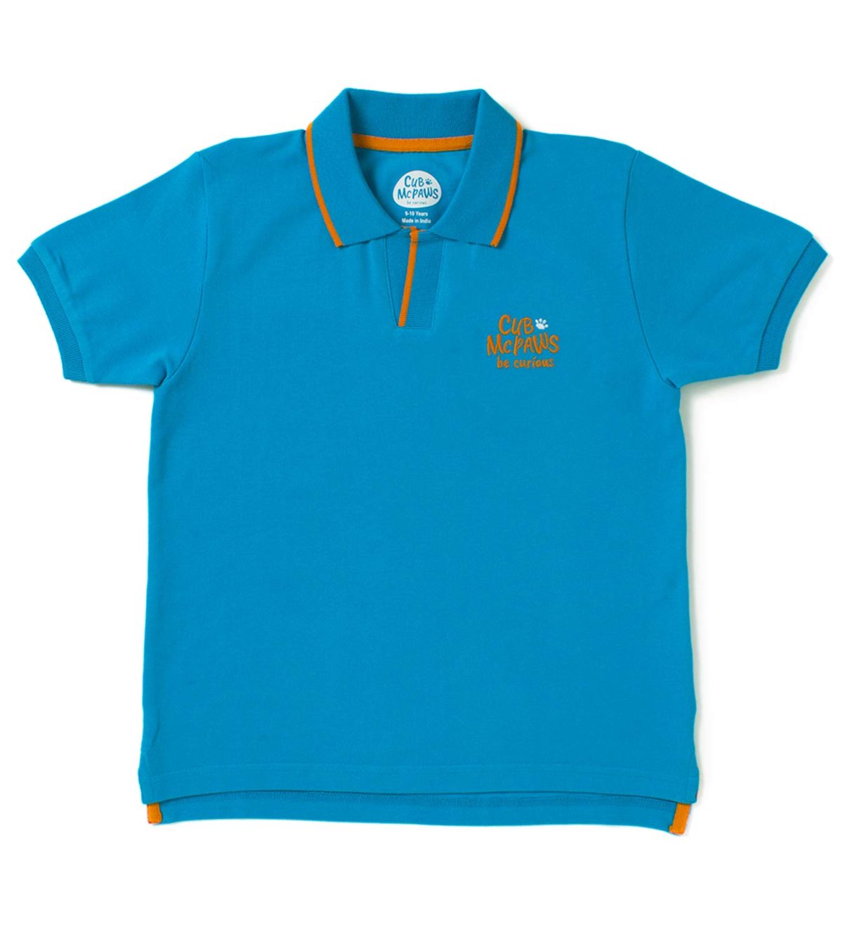 CuB McPAWS be curious Red & Blue Half Sleeves Polo Tshirt for Boys Pack of 2 - Image 4