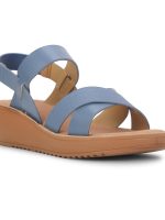 Bata womens Cammie E 24 Blue Sandal - 6 UK (6619056) - Image 5
