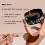 mCaffeine Coffee Hydrogel Under Eye Patches For Dark Circles & Puffiness Reduction | Eye Care Routine | Eye Patch with Caffeine & Hyaluronic Acid | Moisture-Lock Technique For 2X Hydration - 30 Pairs for both Women and Men | 90G - Image 6