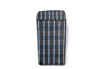 Stylista Washing Machine Cover Compatible for LG 11 kg semi Automatic Top Loading P1145SRAZ Checks Grey - Image 6