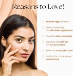 Nourish Mantra BB Cream with SPF 25 | Best For No-Makeup-Makeup Look | Enriched with Niacinamide & Aloe Vera | Suits All Skin Types | For Women | 15 ml - Image 3