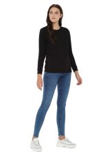 Allen Solly Women's Synthetic Round Neck Sweatshirt - Image 5