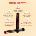 LoveChild Masaba Hyper Hydrating Gloss Balm Stick (Nude Pink) | 3-in-1 Plumping Lip Gloss Balm For High Shine | Enriched with Peptide, Squalene & Jojoba For Hydration | Stardust, 1.8g - Image 3