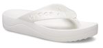 Crocs Women Baya Platform Flip Whi Croslite Flip | 208395-100 | - Image 6