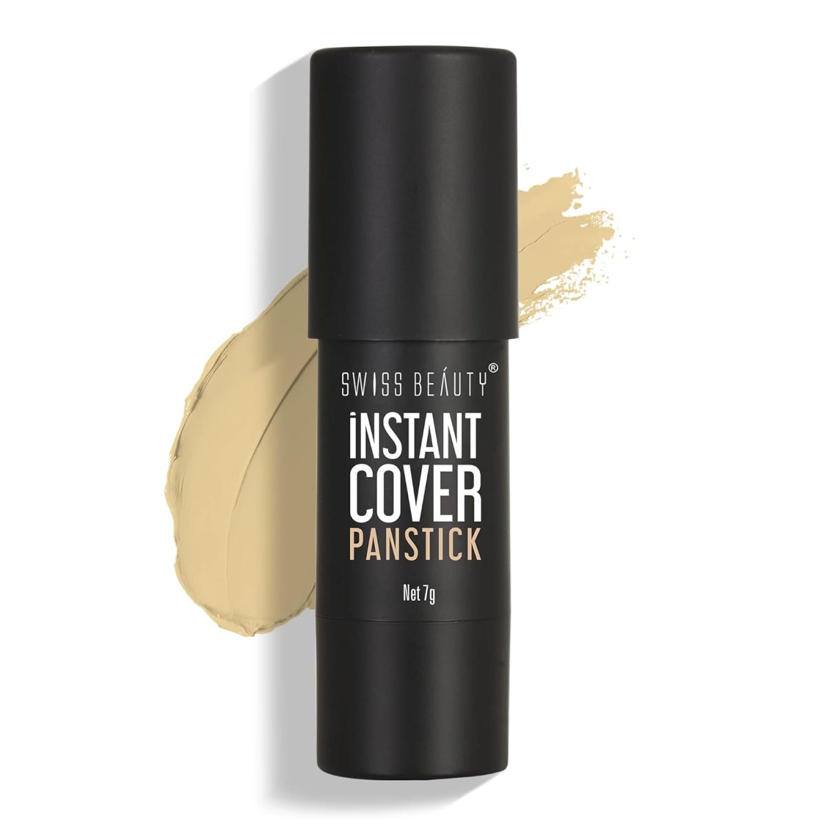 Swiss Beauty Instant Cover Panstick, Shade - Classic Ivory, Face Makeup, 7gm - Image 4