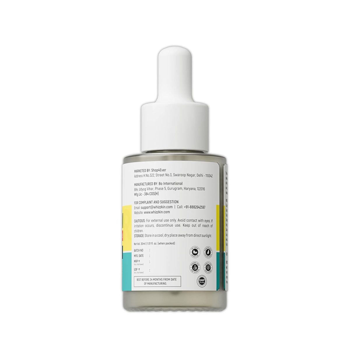 Whizzkin Anti Acne Face Serum | Clarifying Gel-Serum that Tackles Clogged Pores | Formulated with 10% Niacinamide (30 ml) - Image 2