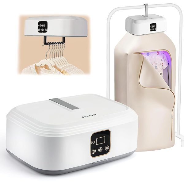 Kunil Creation Electric Cloth Warmer - Portable Cloth Warming Machine for Home, Warming Bag, and Towel Rack - Automatic Wet Clothing Air Warmer,White,Acrylonitrile Butadiene Styrene