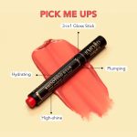 LoveChild Masaba Hyper Hydrating Gloss Balm Stick (Nude Pink) | 3-in-1 Plumping Lip Gloss Balm For High Shine | Enriched with Peptide, Squalene & Jojoba For Hydration | Stardust, 1.8g - Image 2