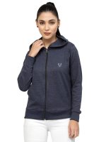 UZARUS Women's Cotton Anthra Sweatshirt Hoodie