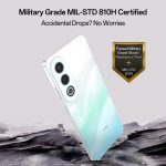 Oppo K12x 5G Smartphone (8GB RAM + 256GB Storage) | 16.94cm LCD Display, 5100mAh Battery | 45W SUPERVOOC Flash Charge | 360° Damage-Proof Armour Body | Charger in The Box (Breeze Blue) - Image 6
