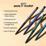 Kay Beauty KohlStar 24 Hour Kajal-Teal - Image 4