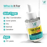 Whizzkin Anti Acne Face Serum | Clarifying Gel-Serum that Tackles Clogged Pores | Formulated with 10% Niacinamide (30 ml) - Image 6