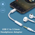 Apple-Original Type C to 3.5 mm Headphone Audio Jack Adapter, USB C to Aux Connector Splitter, Earphone Converter Cable only for iPhone 15, iPhone 16, Samsung Galaxy S24/S23/S22/S21/S20 - Image 2