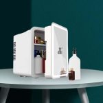 ARTISOUL® Mini Fridge 4L Multifunction Food Portable Cooling for Home Dorm Room Office White | Major Appliances | Refrigerators & Freezers | Mini Fridges - Image 4