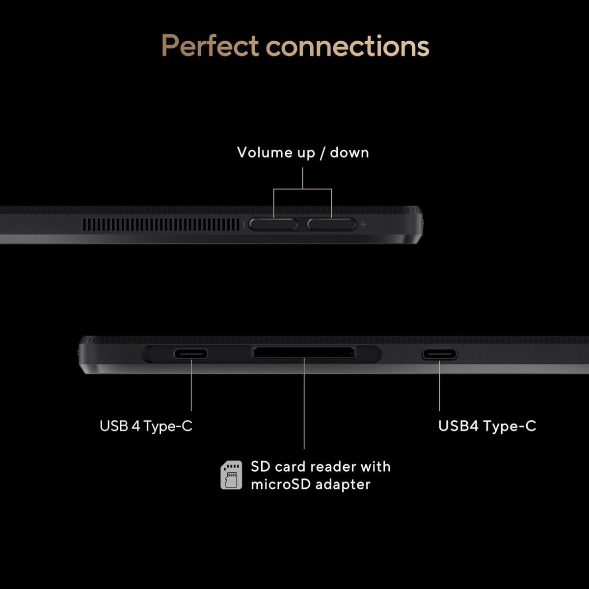 ASUS ProArt PZ13, 13.3" Touch Screen 3K OLED, Snapdragon X Plus, (16GB RAM/1TB SSD/Qualcomm Adreno iGPU/Windows 11/M365 Basic (1Year)*/Office Home 2024/Nano Black/0.85 Kg), HT5306QA-LX402WS - Image 9