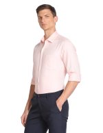 Arrow Men's Solid Full Sleeve Slim Fit Cutaway Collar Cotton Formal Shirt - Image 3
