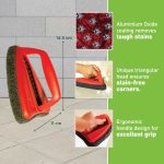 Scotch-Brite Fiber Bathroom Scrubber and Jet Tough Brush (Multicolor, Pack of 2) - Image 2