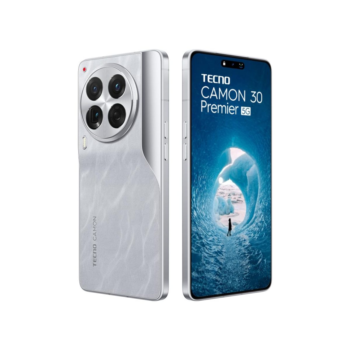 Tecno CAMON 30 Premier 5G (Snowy Silver, 12GB+512GB) | 50 MP Camera | 6.77" LTPO AMOLED Display | MediaTek Dimensity 8200 | 5000mAh Battary + 70W Charger| PolarAce Image Processor - Image 3