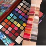 IMAGIC Cosmetic 56-Color Eyeshadow Palette, Rich Colour 4 in 1 Eyeshadow Long Lasting Shimmer Matte Eye Makeup Blush & Highlight & Contour 90g - Image 3