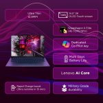 Lenovo Yoga Slim 7 Snapdragon X Elite X1E Built in-AI with Copilot+ 14"(35.5cm) 3K OLED 500Nits Touchscreen Laptop (32GB/1TB SSD/90Hz/Qualcomm NPU 45TOPS/Win11/MSO/1Yr ADP Free/Grey/1.4Kg), 83ED003BIN - Image 2