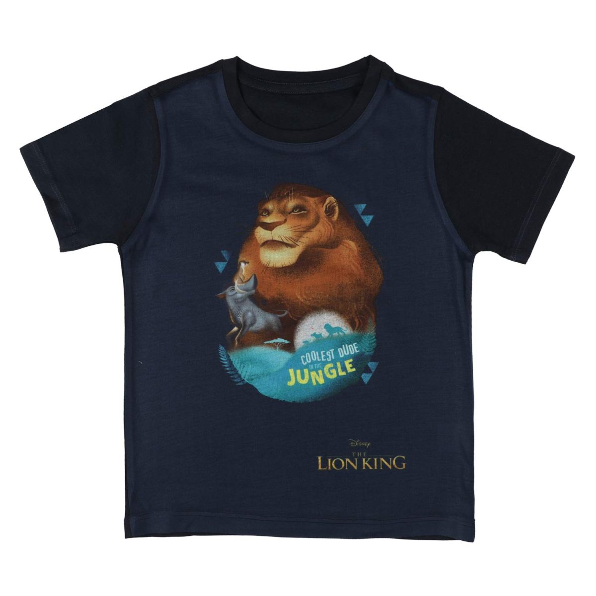 Lion King by Wear Your Mind Boy's Regular Fit T-Shirt