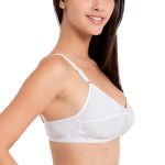 SOUMINIE - 100% Cotton Bra - Non-Padded - Minimizer - Full Coverage - Wireless Seamed Bra - Image 3