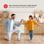 MANOMAY 2MP Smart CCTV Wi-fi Home Security Camera with Pan Tilt 360° View, 2 Way Talk, Cloud Monitor, Motion Detect, Supports SD Card Up to 256 GB, Night Vision, Alexa - Image 6