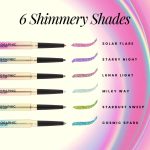 Coloressence Multi-dimensional Holographic Eyeliner | Shimmery Effect | Waterproof & Smudge Proof, Long lasting eyeliner with easy application | Shade - Milky Way 0.35g - Image 4