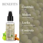 Khadi Natural Hair Serum For Soft, Shiny & Frizz-Free Hair, Anti-Thinning & Anti-Dandruff Serum, Hair Serum For Dull Hair, Paraben & Mineral Oil Free For All Hair Types, 50 Ml, Pack of 1 - Image 2