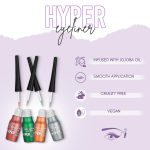 Million Colors Waterproof Liquid Eyeliner Black | Matte Finish Smudge-Proof Sweatproof Quick Dry | Long Lasting Up to 12 Hours | High Precision Applicator | 5ML | Charcoal 01 - Image 5