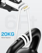 USB C Cable to Lightning-20W [Apple-MFi Certified] Fast Charger Cable Power Charging Cord Compatible with iPhone 14/13/12/12 PRO Max/12/11/11PRO/XS/Max/XR/X/8/iPad (White) - Image 5