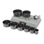 Inditrust New 11pcs Hole Saw Drill Bit Woodworking Cutter Hole Saw Cutting Set Core Drill Bit Wood Metal Drilling (19-64mm) - Image 7